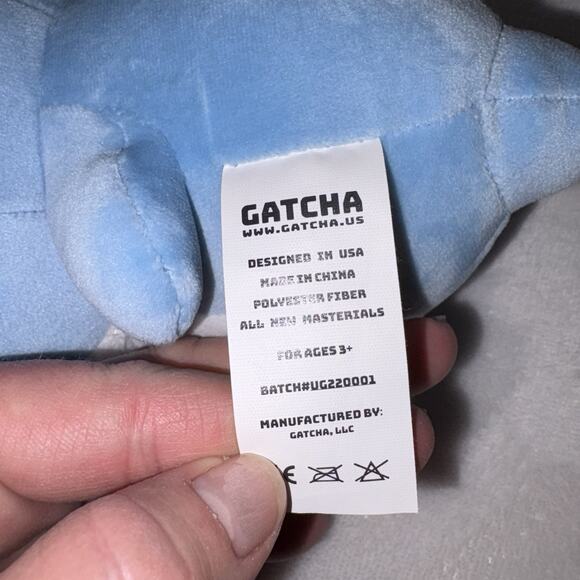 Chubby Shark & Squishy Mushroom Plush Stuffed Animal Gatcha Toy NWT - Picture 14 of 14